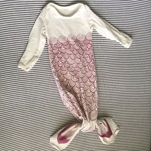 Mermaid knotted gown